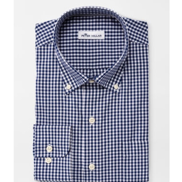 Gingham buttondown, Peter Millar - Picture 9 of 9